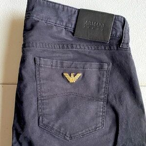 Giorgio Armani Black Jeans women’s size 26 straight leg boyfriend cut